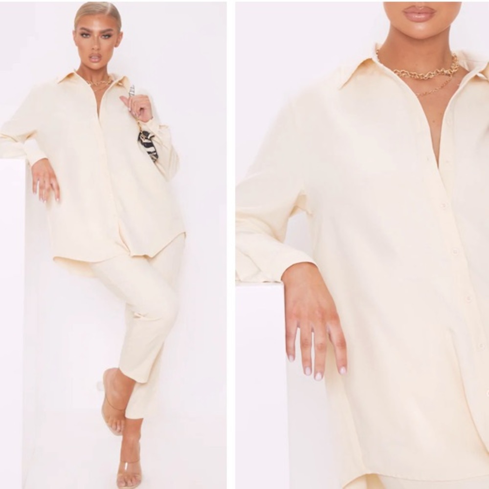 Pretty Little Thing Women Matching Oversized Set